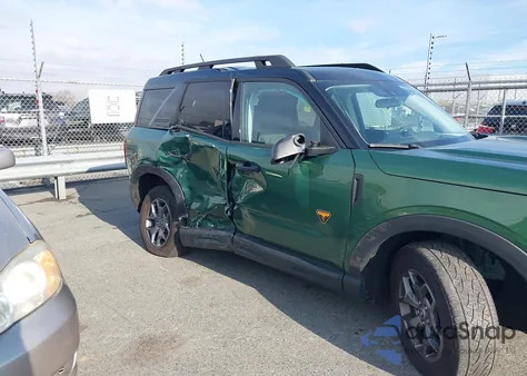 2024 Ford Bronco Sport Badlands из США, поврежденный, VIN 3FMCR9D91RRE00268